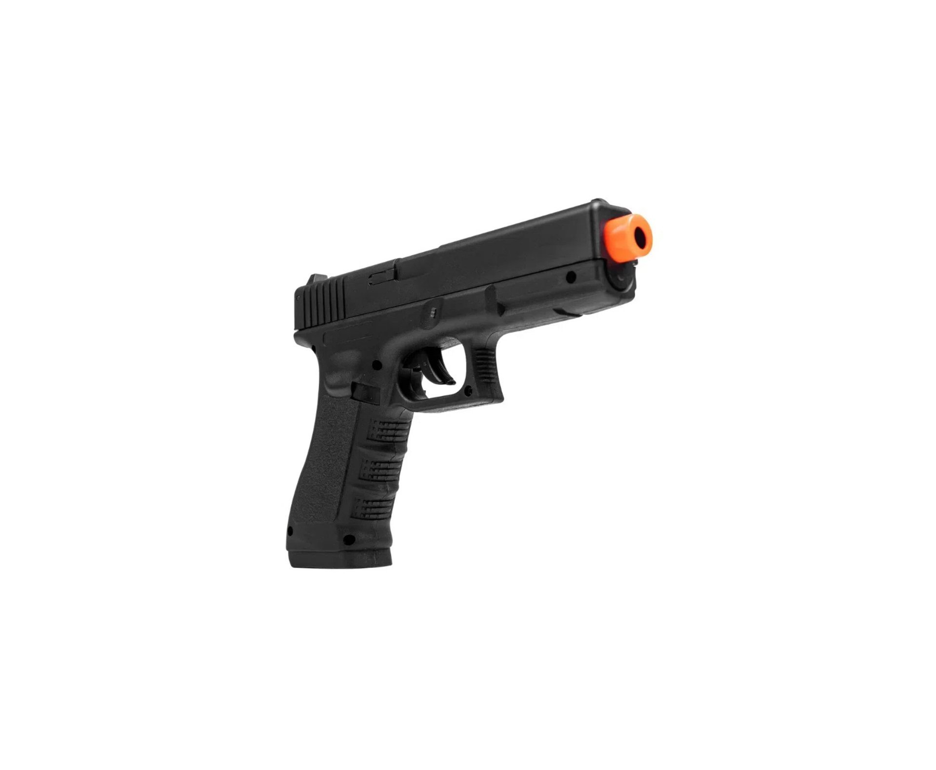 Pistola de Pressão CO2 Glock G17 6,0mm 5,3 Joules - Rossi + Co2 + BBS + Case + Alvos