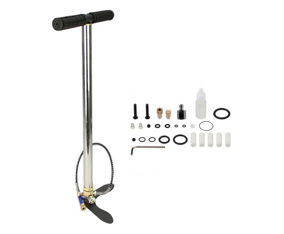 Carabina de Pressão PCP Rossi Outlander VR Black 6,35 + Bomba