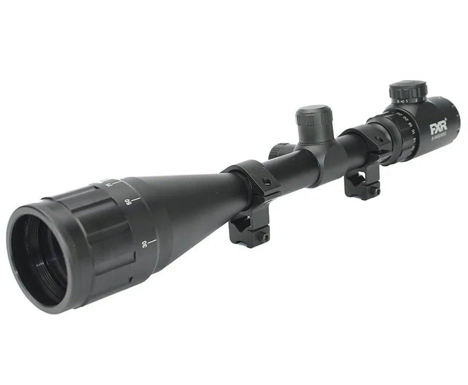 Carabina PCP Artemis MAX 1 HP 5.5 1200fps - FXR Artemis + Luneta 6-24x50 + Bipe
