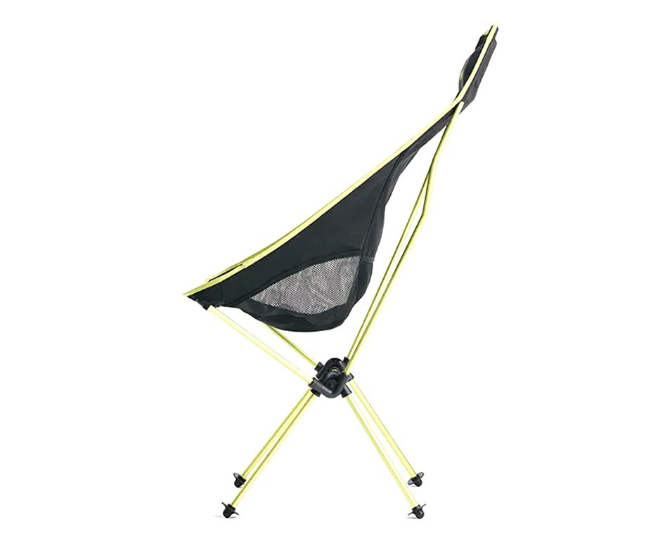 Cadeira Hawapi Atacama Cap. 125Kg Aluminio Preto