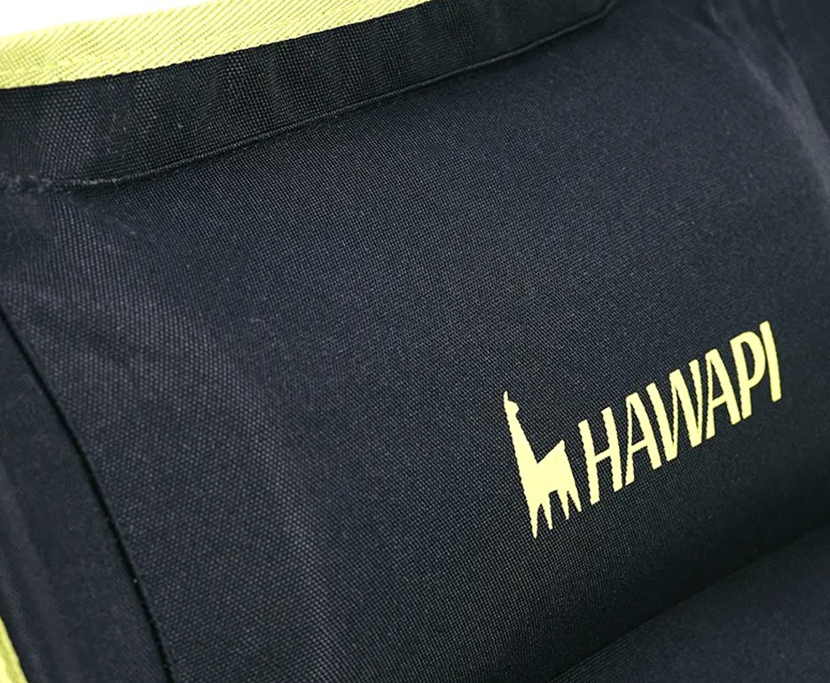 Cadeira Hawapi Atacama Cap. 125Kg Aluminio Preto