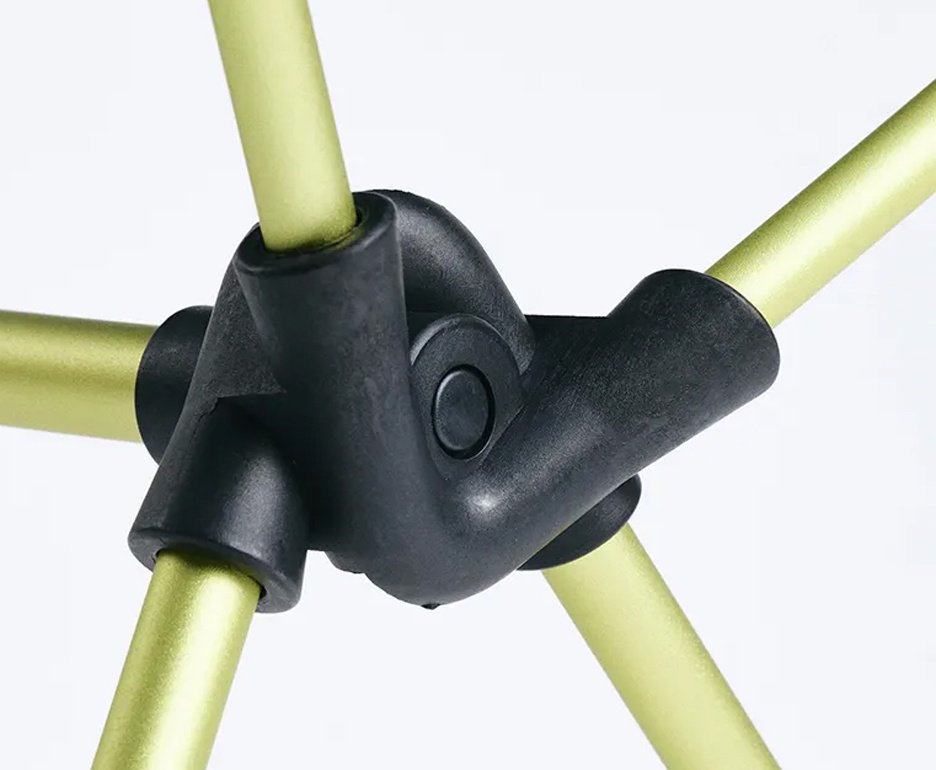 Cadeira Hawapi Atacama Cap. 125Kg Aluminio Preto