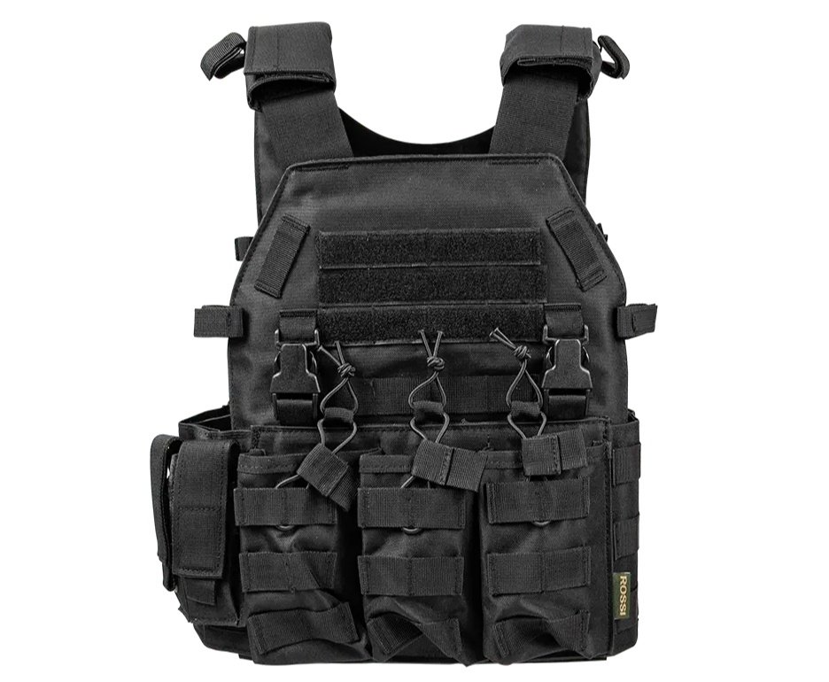 Colete Tatico Modular SP-033 Preto - Rossi