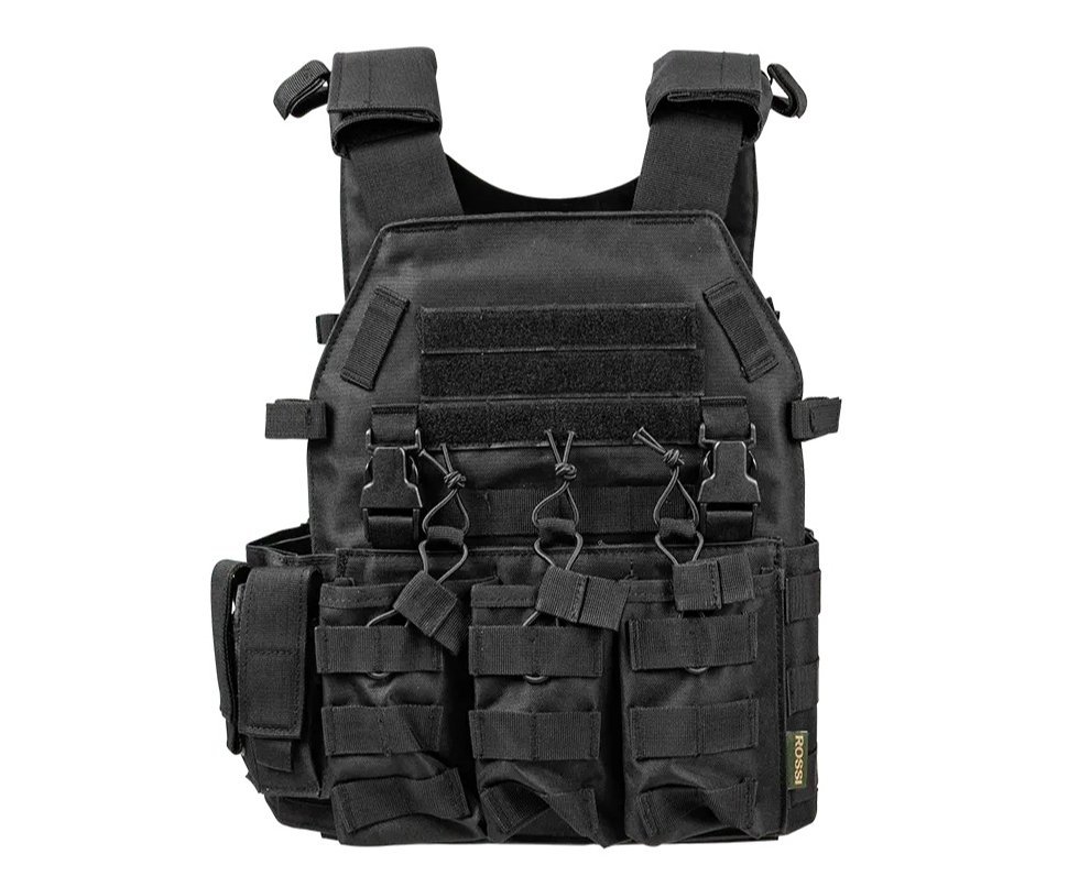 Colete Tatico Modular SP-033 Preto - Rossi
