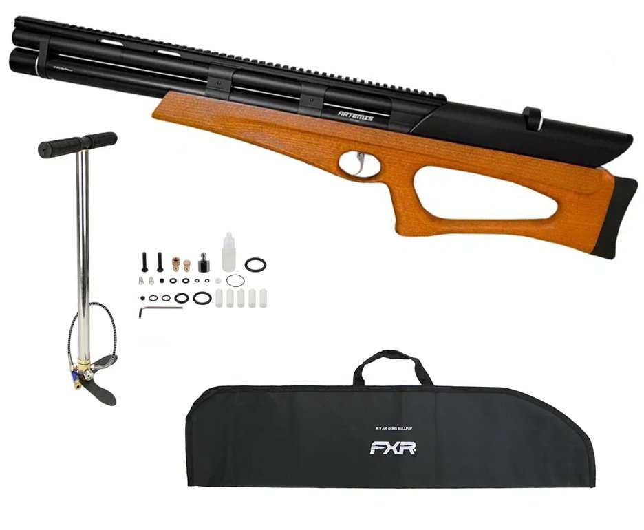 Carabina PCP Artemis Bullpup M40 Hazelwood Semi-Auto 5.5mm - FXR Artemis + Bomba + Capa