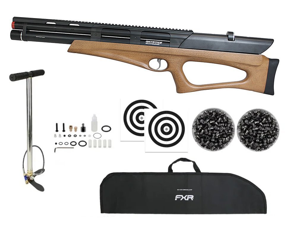 Carabina PCP Artemis Bullpup M40 Hazelwood Semi-Auto 5.5mm - FXR Artemis + Bomba + Capa + Chumbo + Alvos