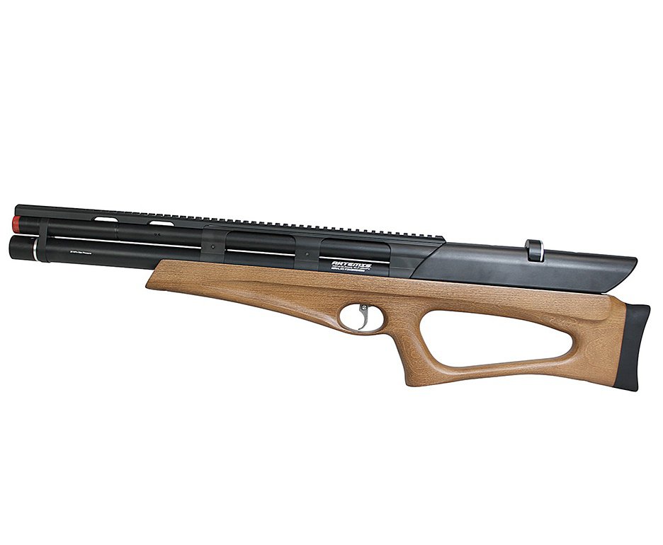 Carabina PCP Artemis Bullpup M40 Hazelwood Semi-Auto 5.5mm - FXR Artemis + Bomba + Capa + Chumbo + Alvos + Luneta 3-9x40 + Kit Limpeza