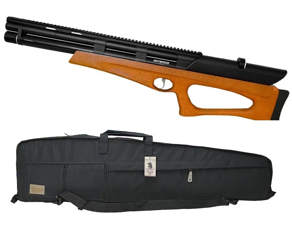 Carabina PCP Artemis Bullpup M40 Hazelwood Semi-Auto 5.5mm - FXR Artemis + Capa / Case Militari
