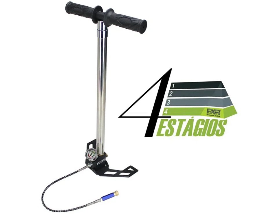 Carabina de Pressão PCP M30 HELLCAT Madeira 5,5 + Luneta 6-24x50 + Bomba 4 Estágios + Chumbinho + Alvos + Óculos de Segurança