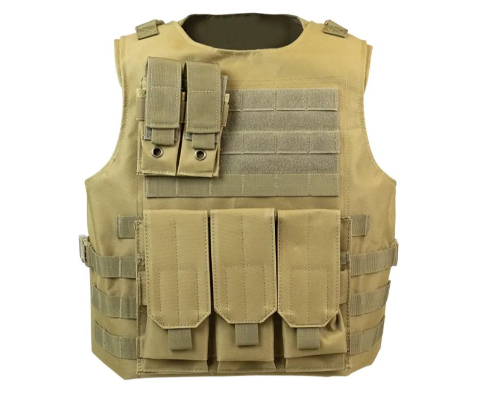 Colete Tatico Modular SP-Dual Tan - Rossi