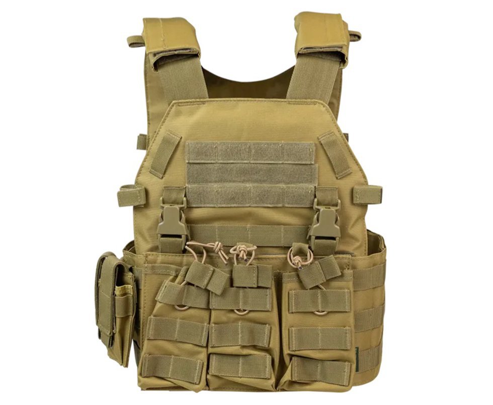 Colete Tatico Modular SP-033 Tan - Rossi