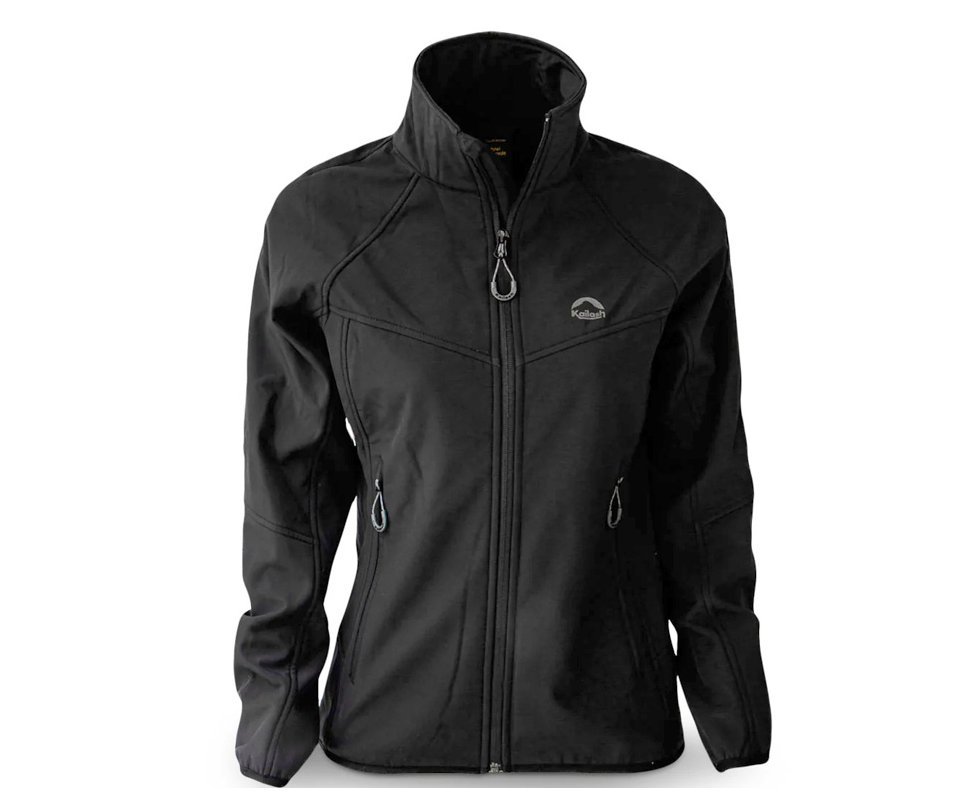 Jaqueta Kailash Softshell Bariloche Feminina Preta