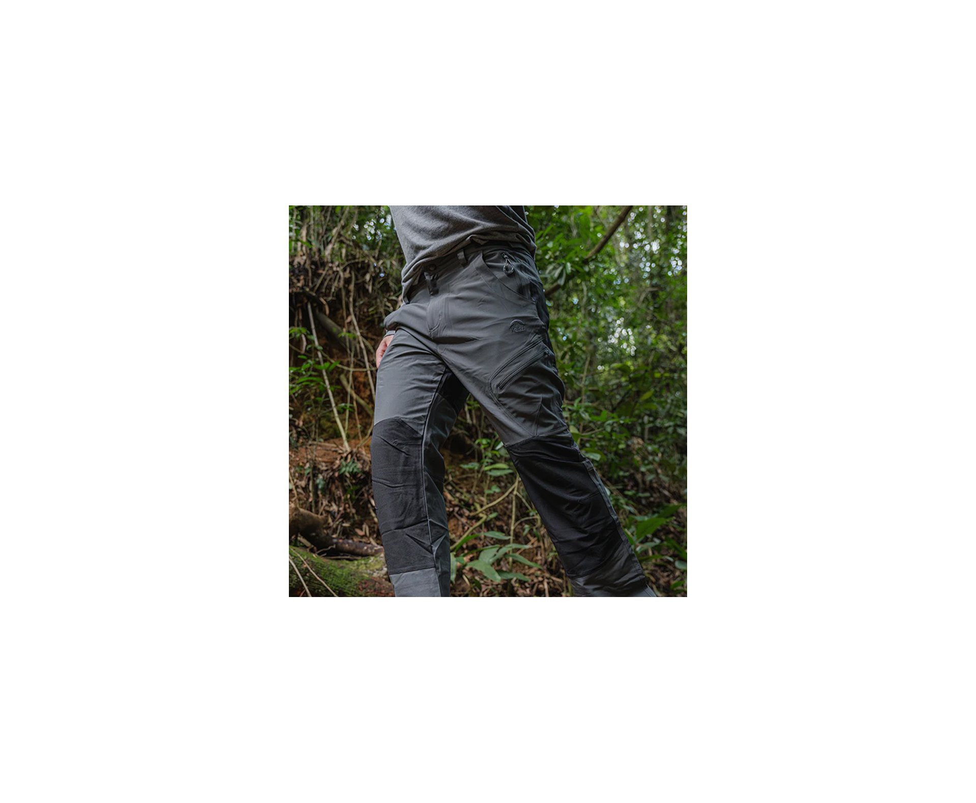 Calça Kailash Santiago Masculina Cinza