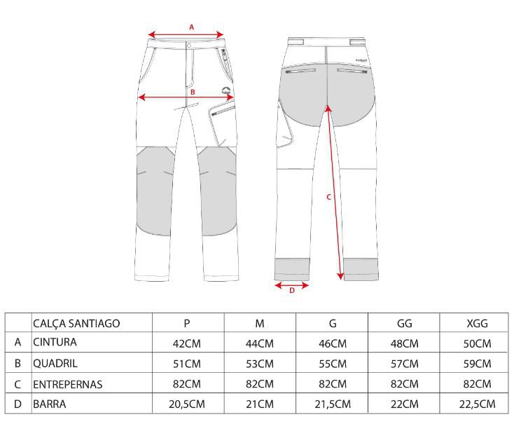 Calça Kailash Santiago Masculina Cinza - Trilha, Trekking, Pesca, Aventura
