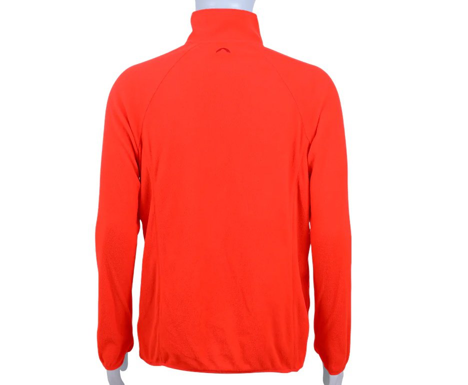 Jaqueta Kailash  Fleece Chamonix 1/2 Ziper XLite Masculino Laranja Escuro