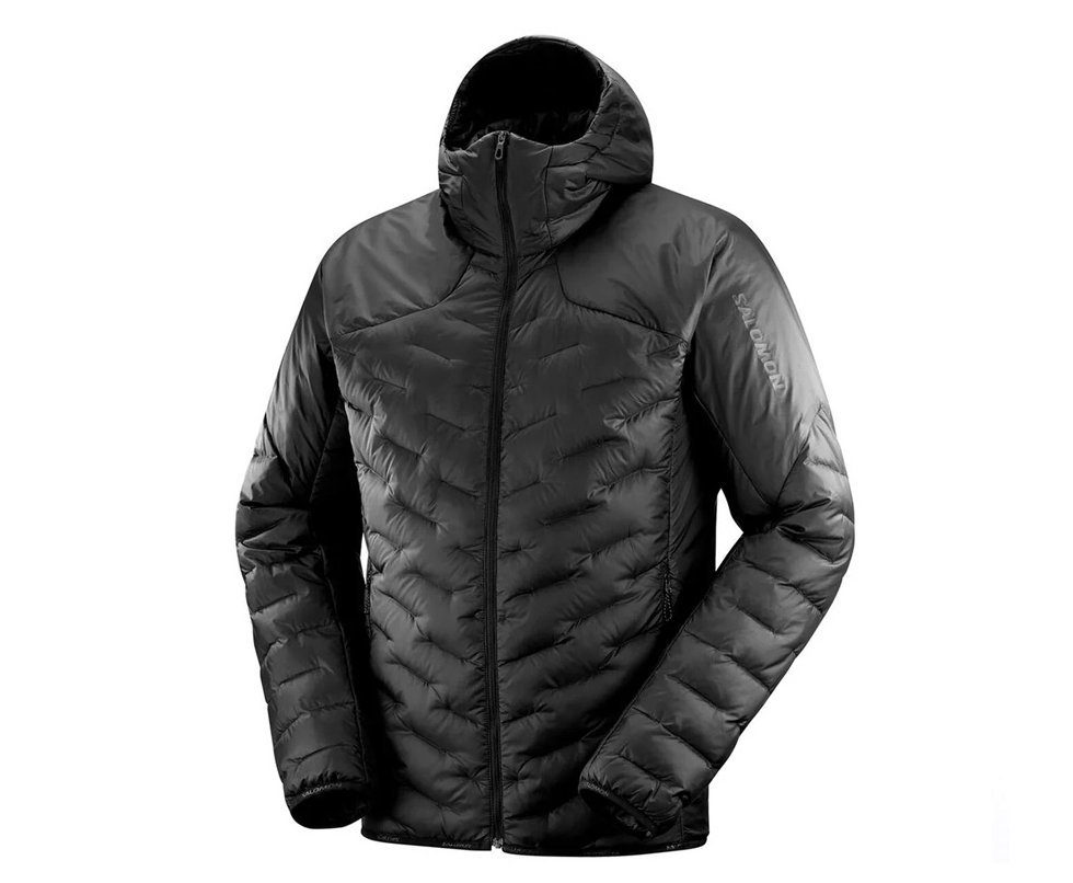 Jaqueta Salomon Outline Down Pluma Preta