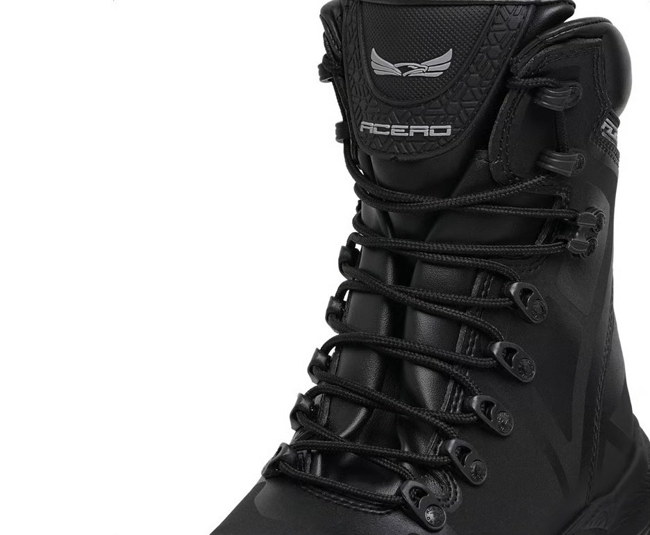 Bota Coturno Acero Alfa Tech Latego Preto