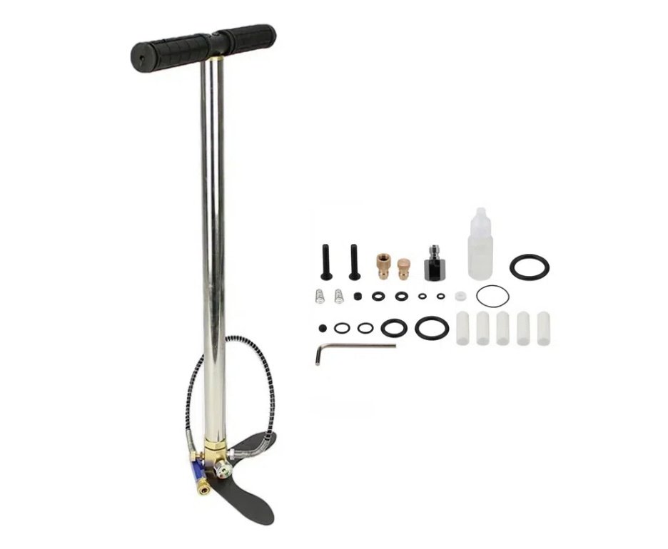Carabina de Pressão Beeman PCP 1332 Raider 6,35mm Madeira - Rossi + Bomba + Capa + Luneta 4x32