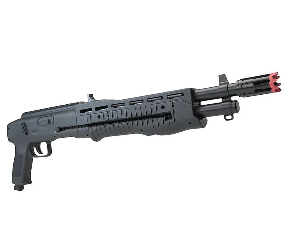 Shotgun Escopeta CO2 Umarex T4E TB Gen2 Cal .68 + Esferas de Borracha + Co2 + Capa + Red Dot