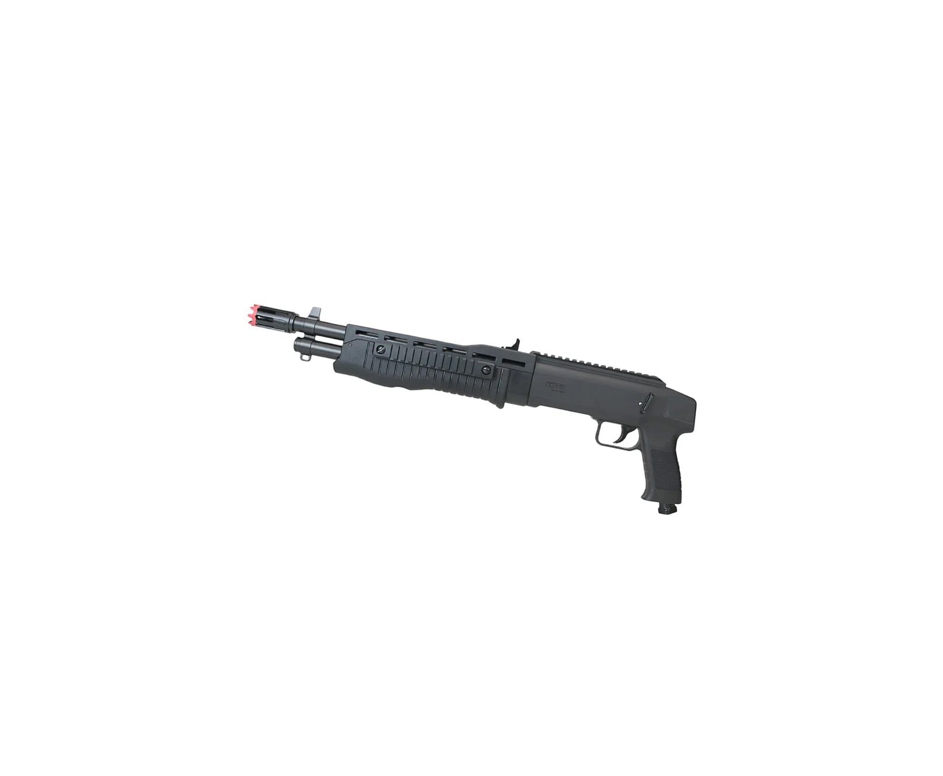 Shotgun Escopeta CO2 Umarex T4E TB Gen2 Cal .68 + Esferas de Borracha + Co2 + Red Dot + Alvos