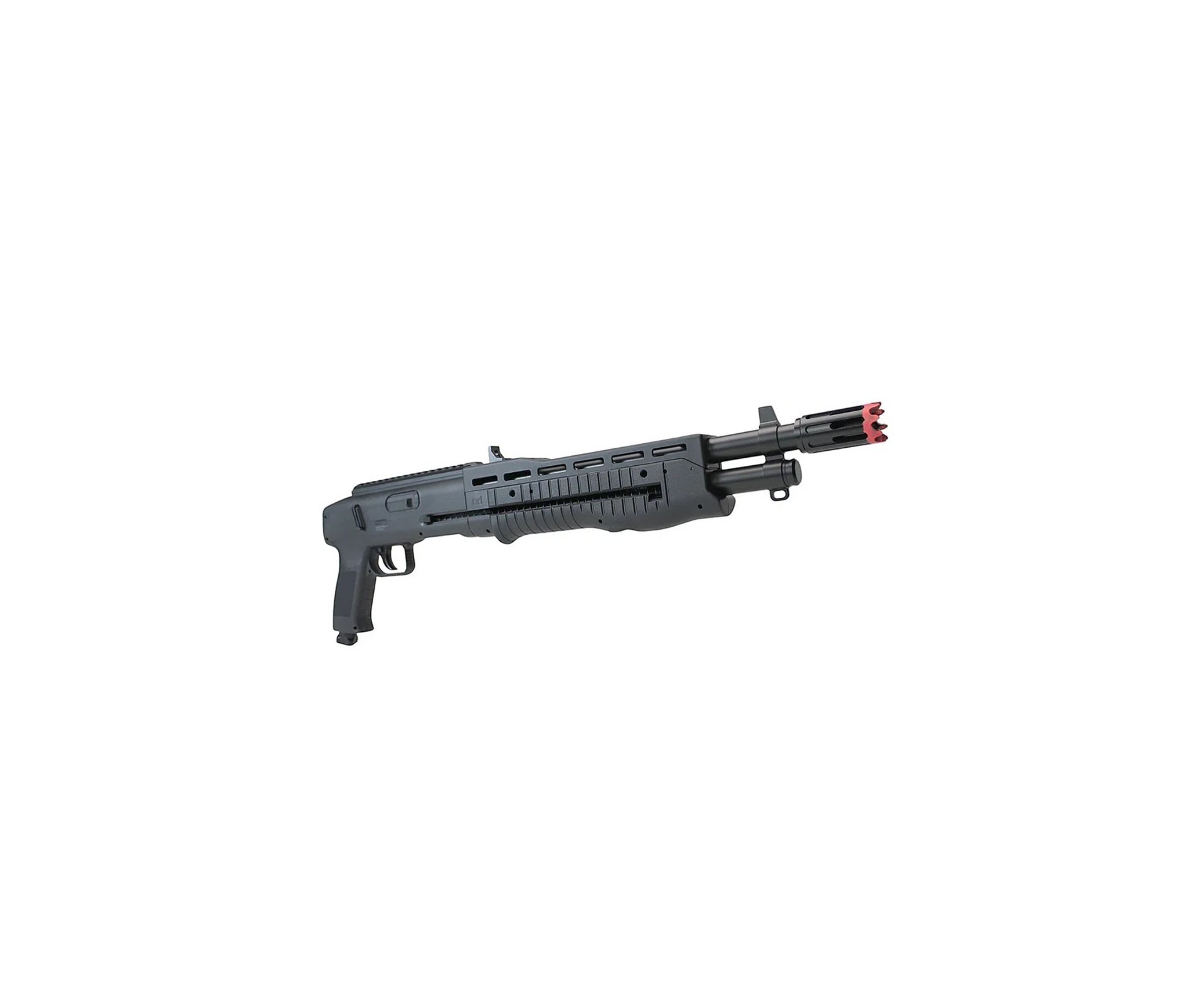 Shotgun Escopeta CO2 Umarex T4E TB Gen2 Cal .68 + Esferas de Borracha + Co2 + Red Dot + Alvos