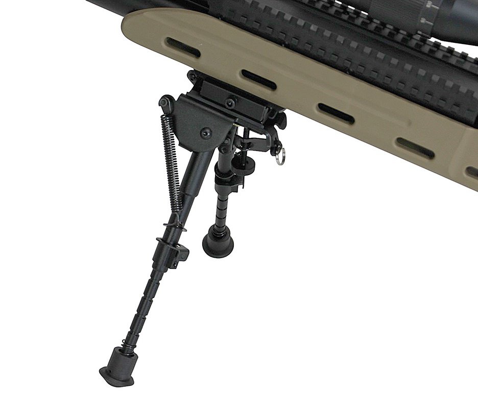 Carabina PCP Semi-Auto M50 Tempesta Desert 5,5mm QGK/SPA Artemis + Bipe Harris + Luneta 6-24x42