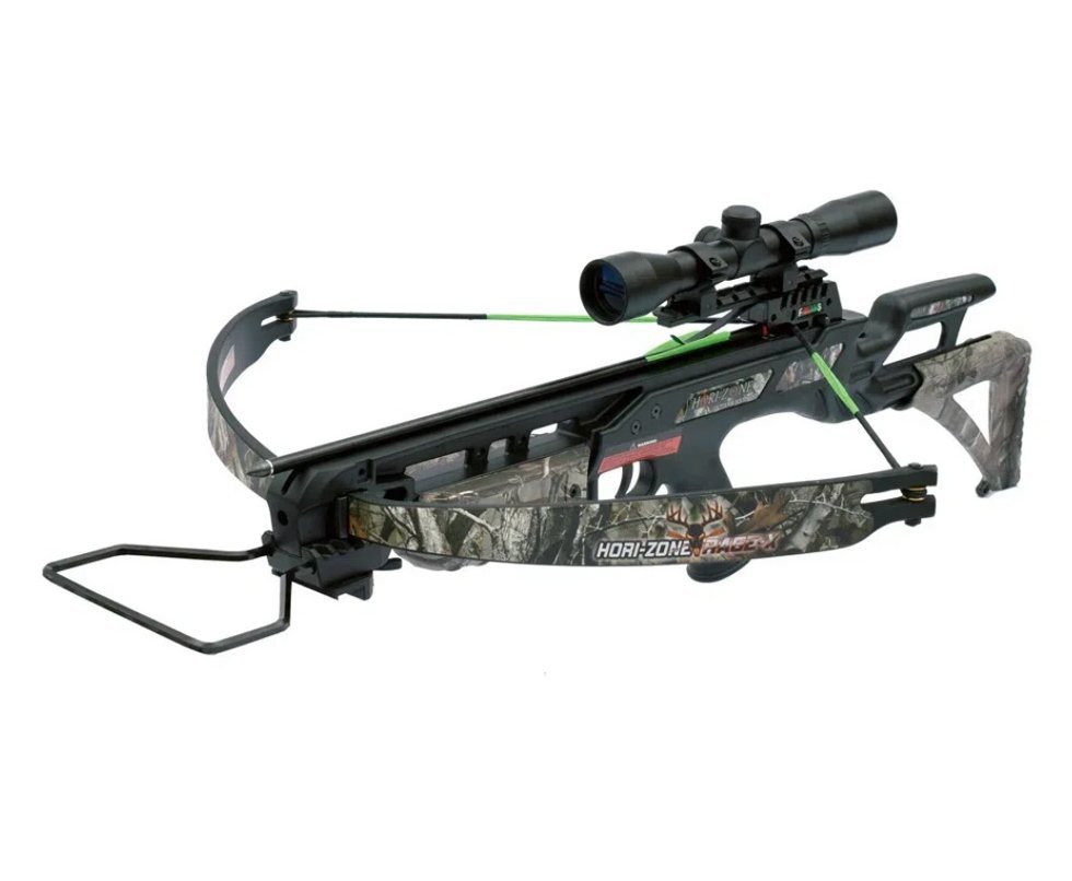 Besta balestra Recurva RAGE-X 175 Libras + Luneta 4x32 + KIT - Artemis by Hori-zone - OUTLET