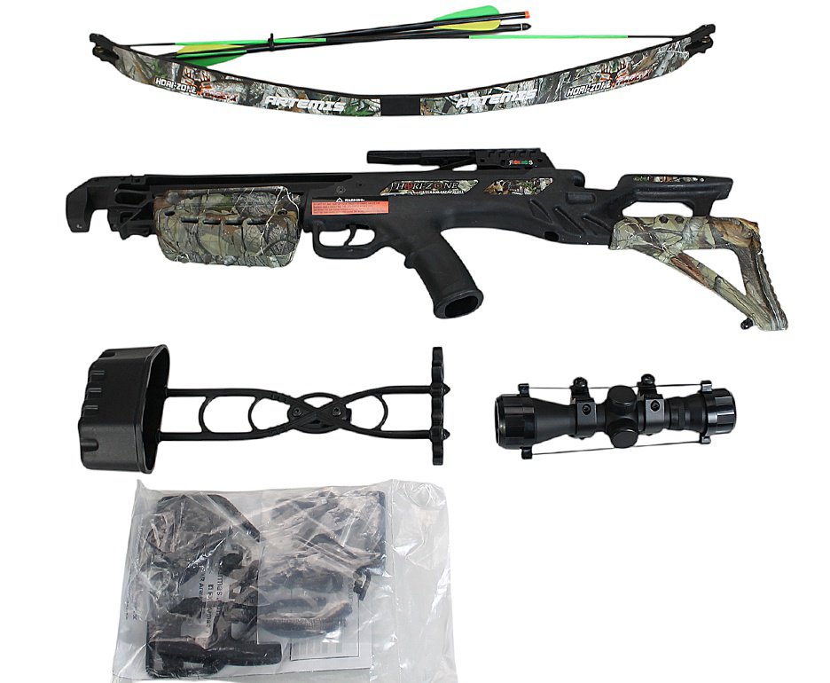 Besta balestra Recurva RAGE-X 175 Libras + Luneta 4x32 + KIT - Artemis by Hori-zone - OUTLET