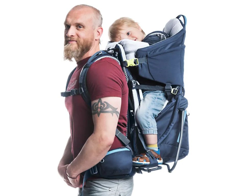 Mochila Deuter Kid Comfort New Azul