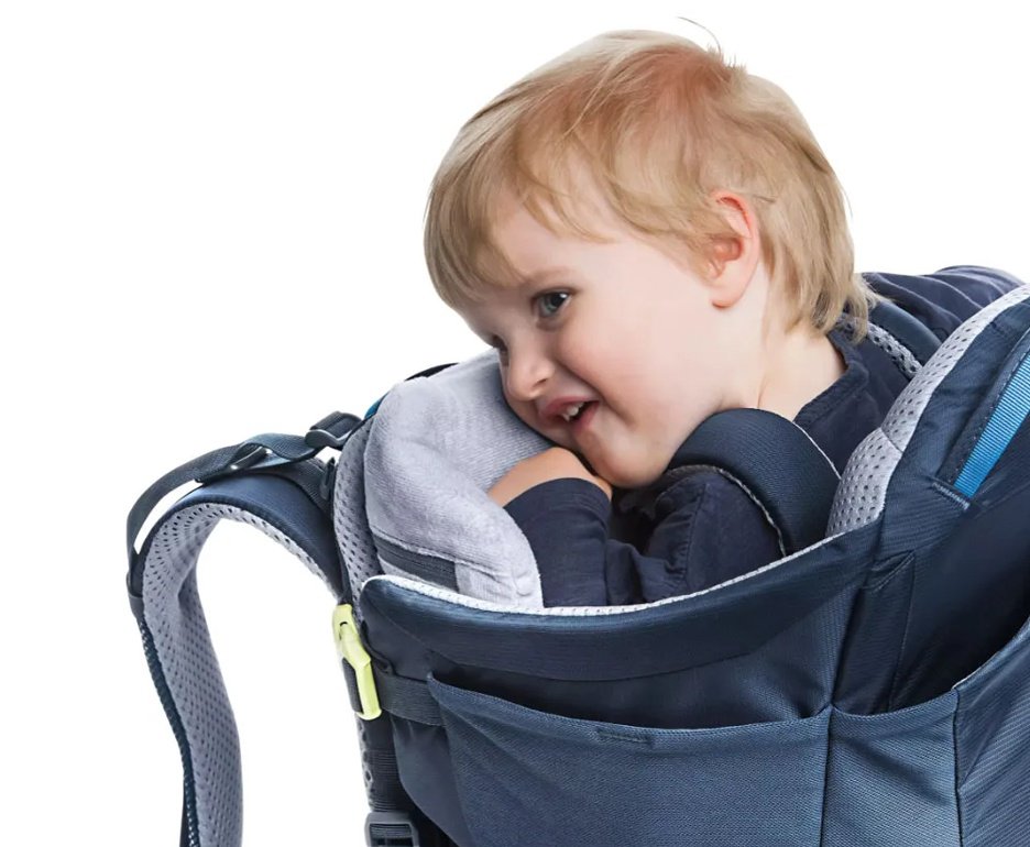 Mochila Deuter Kid Comfort New Azul