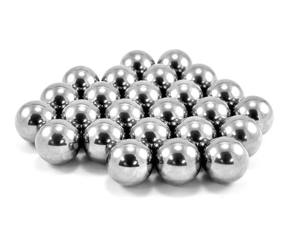 Esfera de Alumínio Leão Para Atiradeira/Estilingue 17.3 mm  - 30 Uni.