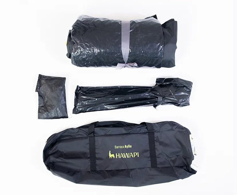 Barraca Hawapi Ayllu 4 Pessoas 1500mm Verde Limão