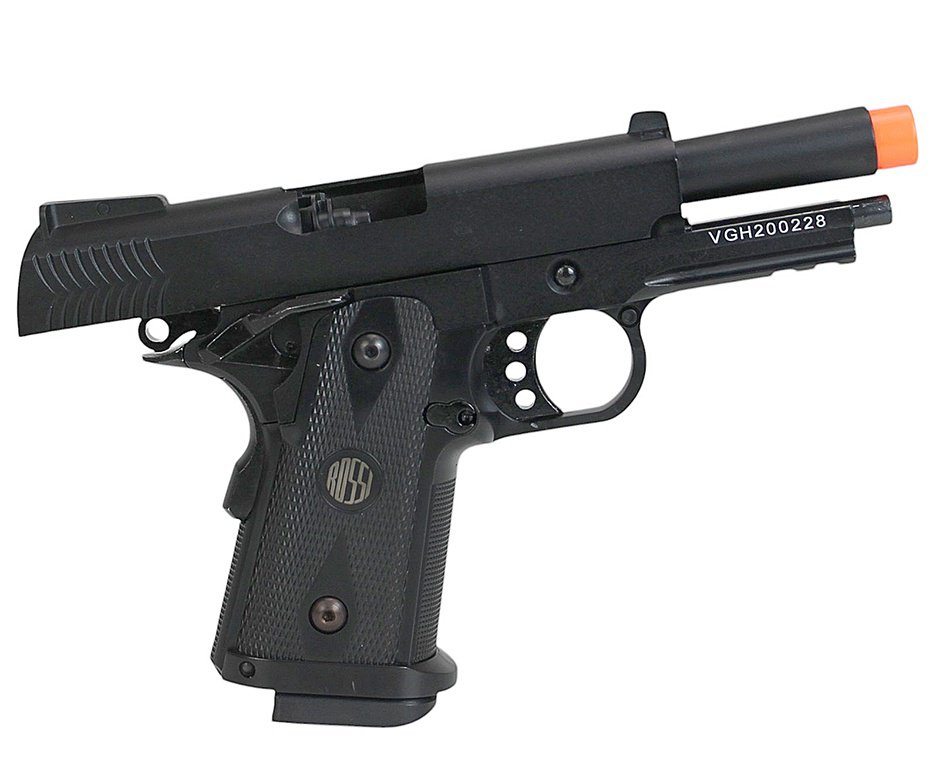 Artefato de Airsoft Rossi Hi-Capa Short G.Gas BB 6,0mm