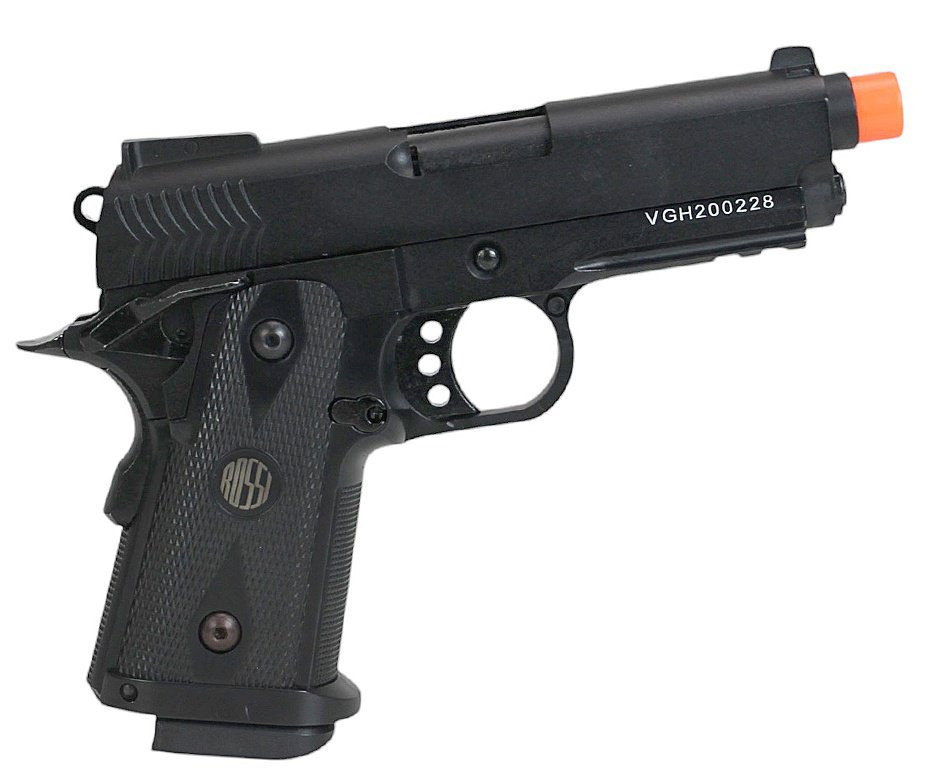 Artefato de Airsoft Rossi Hi-Capa Short G.Gas BB 6,0mm