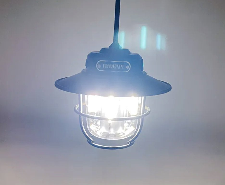 Lampião Hawapi 250 Lumens, 4 Modos Entrada USB