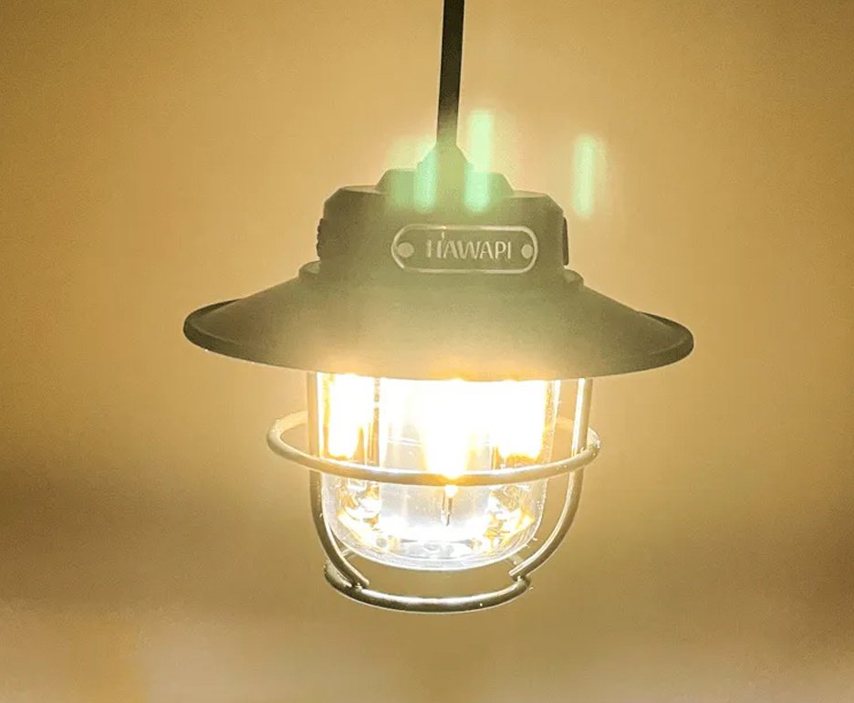 Lampião Hawapi 250 Lumens, 4 Modos Entrada USB