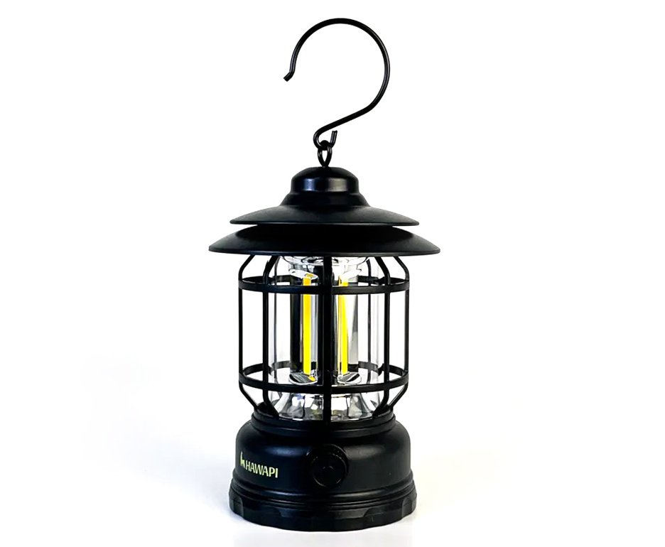 Lampião Hawapi 400 Lumens, 2 Modos Entrada USB