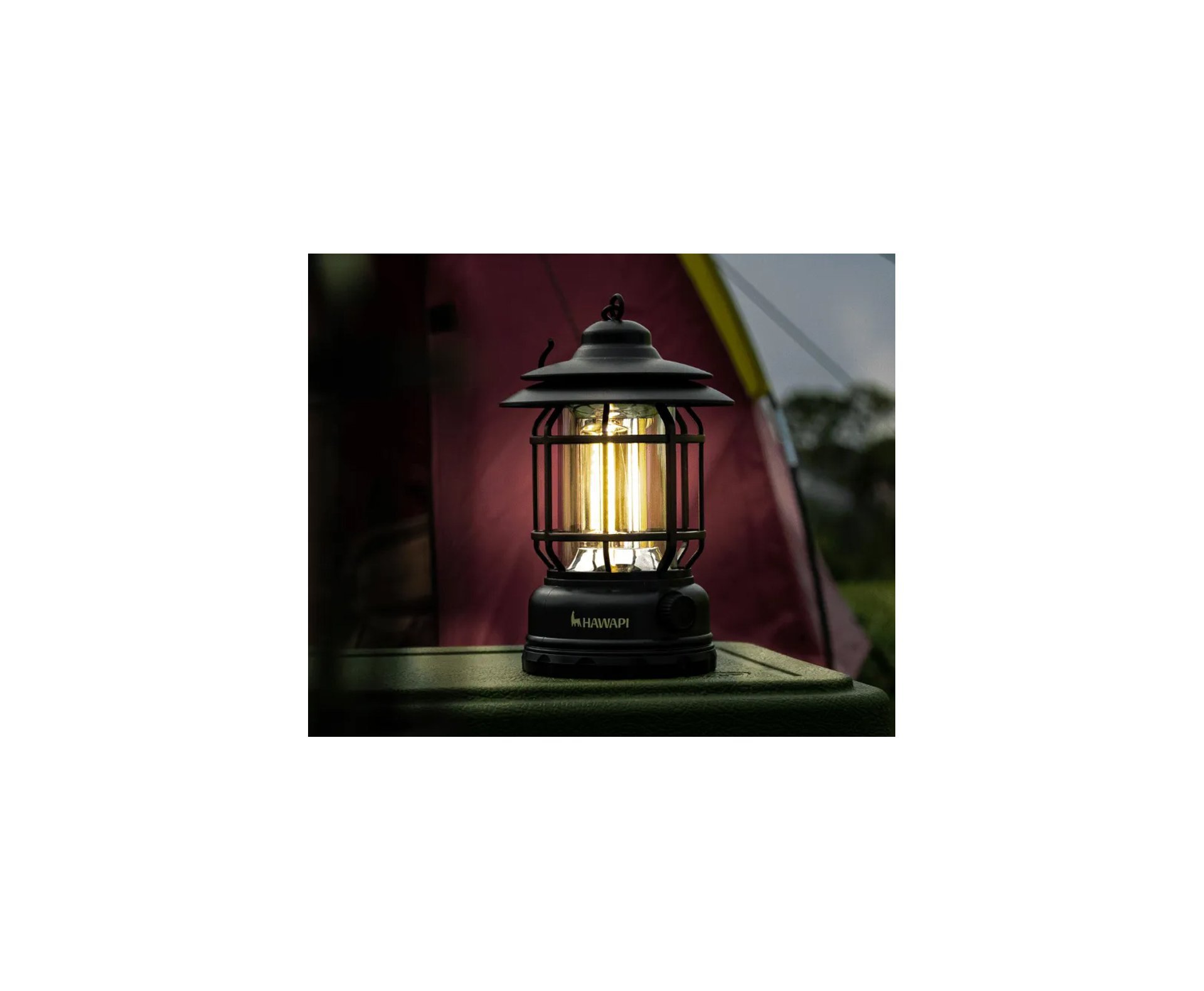 Lampião Hawapi 400 Lumens, 2 Modos Entrada USB