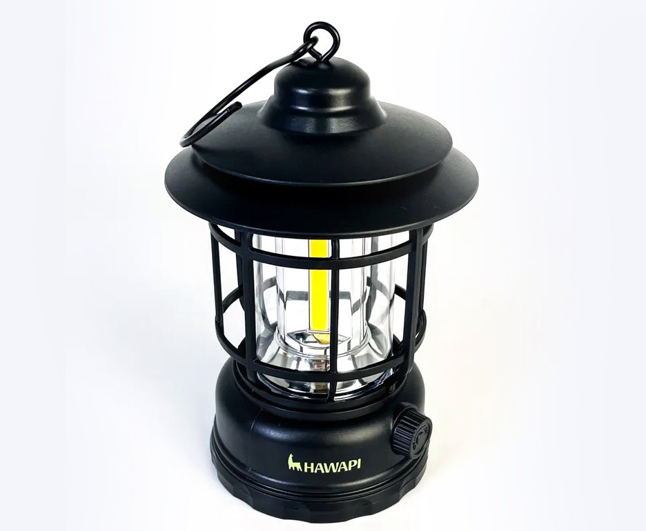 Lampião Hawapi 400 Lumens, 2 Modos Entrada USB