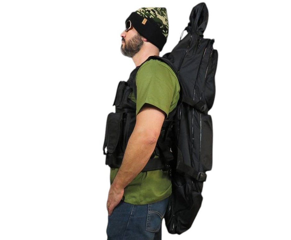 Bolsa Tática Taitus Para Multiplas Armas, Preto