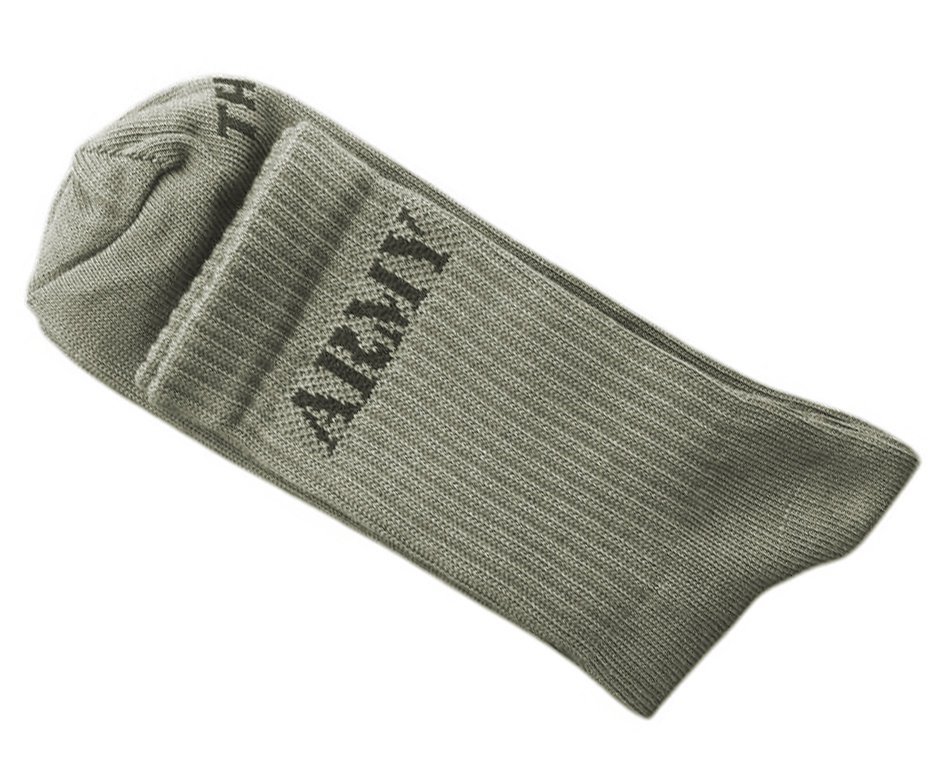 Meia Canelada Taitus Cano Longo Verde Army Tam. 39-43