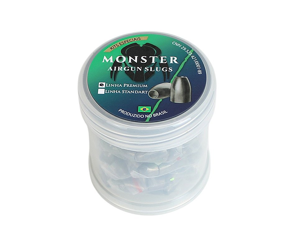 Chumbinho Slug Monster Kit de Teste 6,35 26/32/35gr