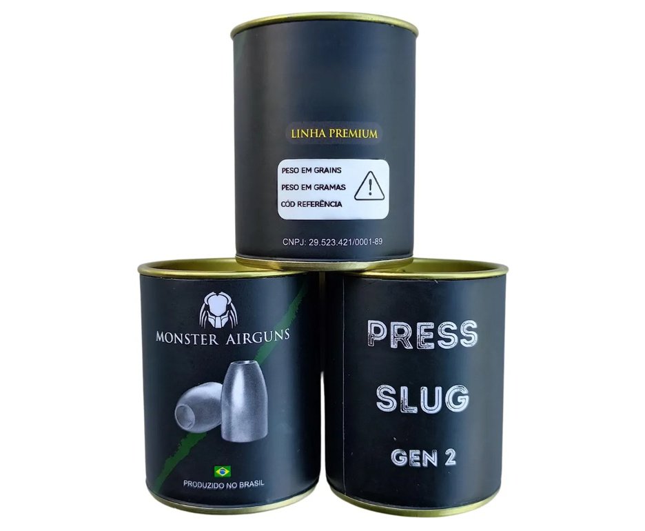 Chumbinho Slug Monster 35,64gr 6,350 REF 70P