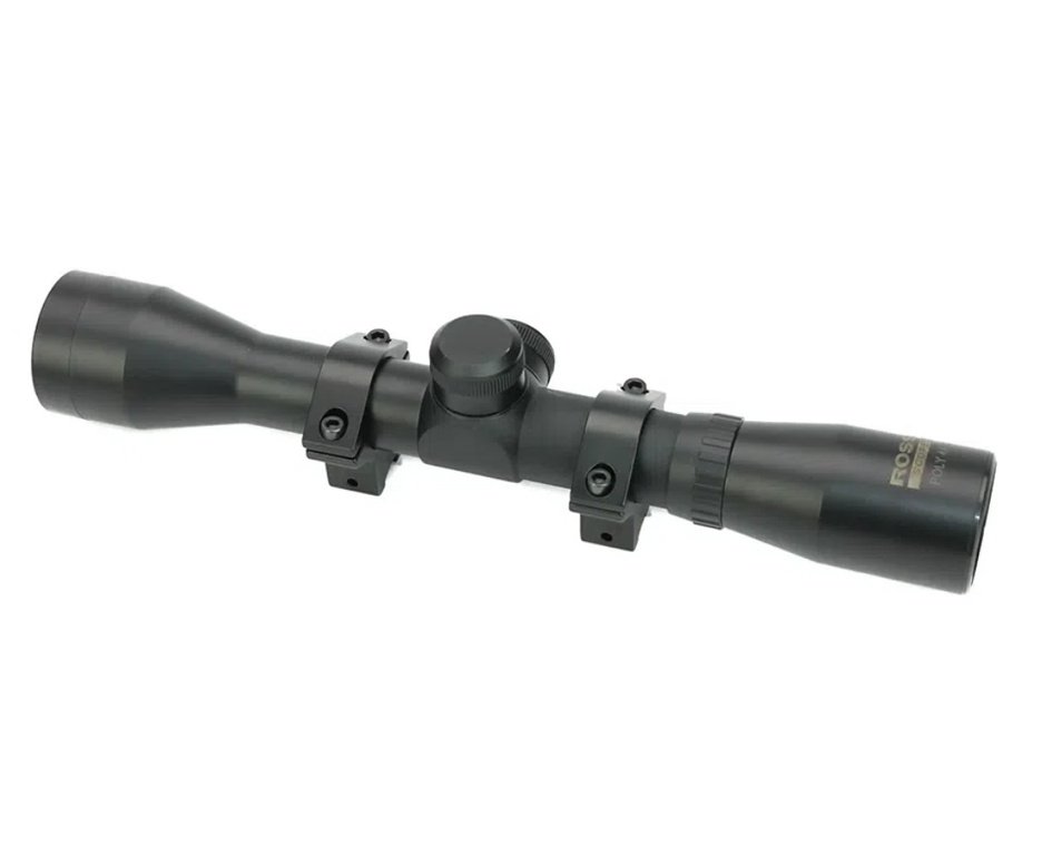 Carabina de Pressão PCP Rossi Dione VR madeira 5,5mm - Rossi + Bomba + Capa + Luneta 4x32 + Alvos