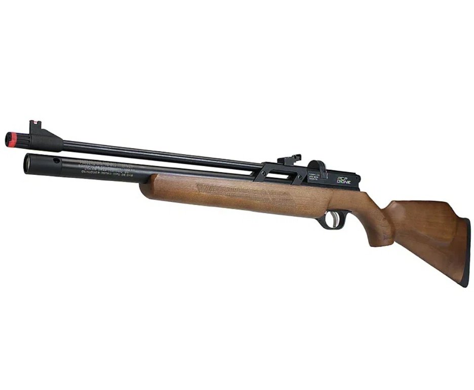 Carabina de Pressão PCP Rossi Dione VR madeira 5,5mm - Rossi + Bomba + Capa + Luneta 4-16x50 + Alvos
