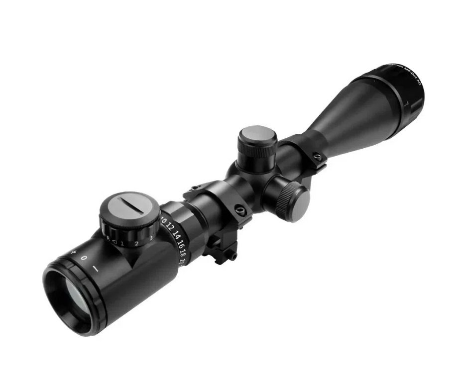 Carabina de Pressão PCP Rossi Dione VR madeira 5,5mm - Rossi + Bomba + Capa + Luneta 6-24x50 + Alvos
