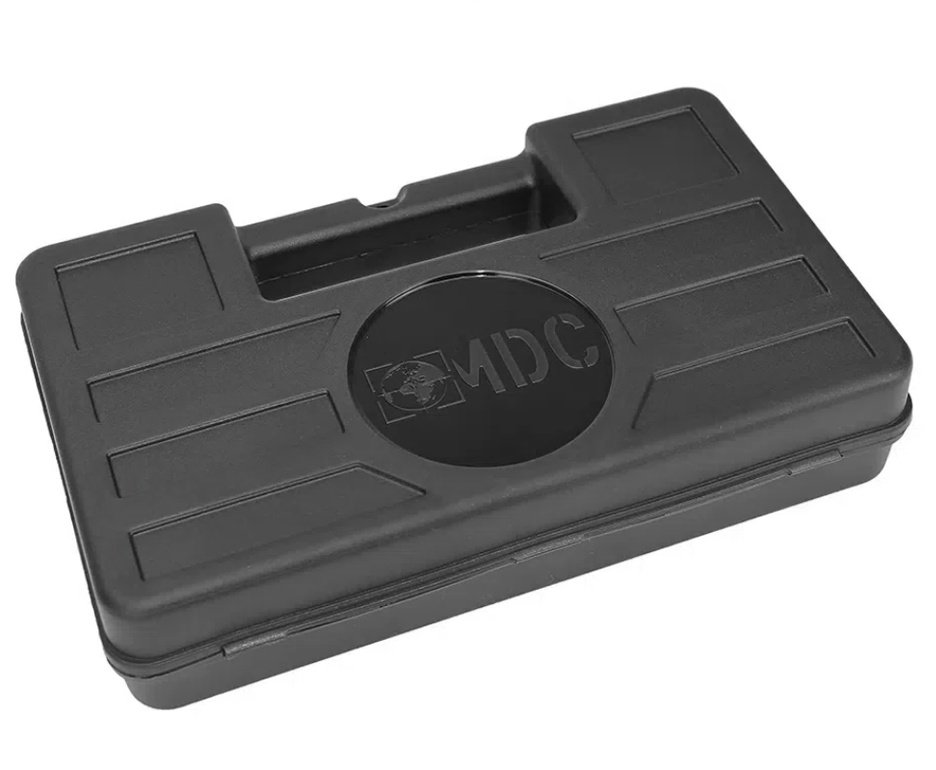 Pistola de Airsoft Gás GBB Hi-Capa Short Blowback 6.0mm - Rossi + GBB + Case + BBS + Alvos + Laser + Kamuff
