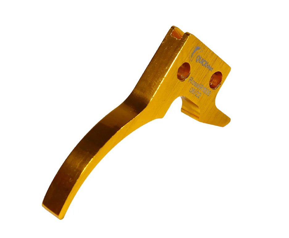 Lâmina de Gatilho Quickshot Para Carabina Rossi R1000 Dourado