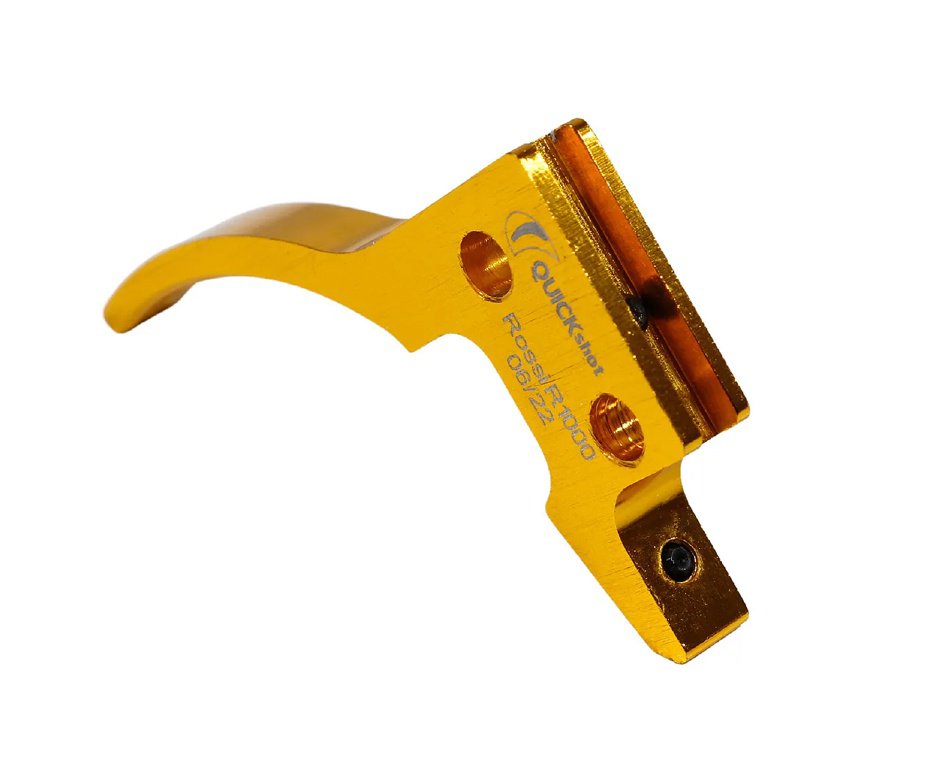Lâmina de Gatilho Quickshot Para Carabina Rossi R1000 Dourado