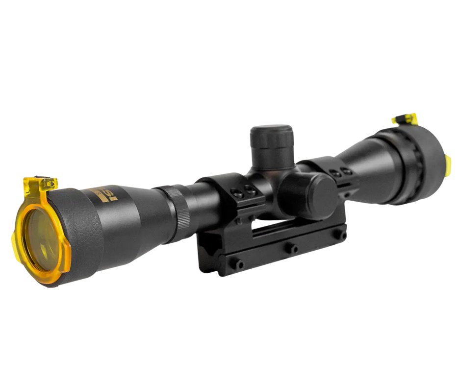 Luneta Rossi Gold Crown 4x32 Mount Unico Alto 3/8